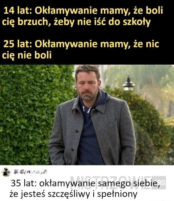 
    Ciągłe okłamywanie