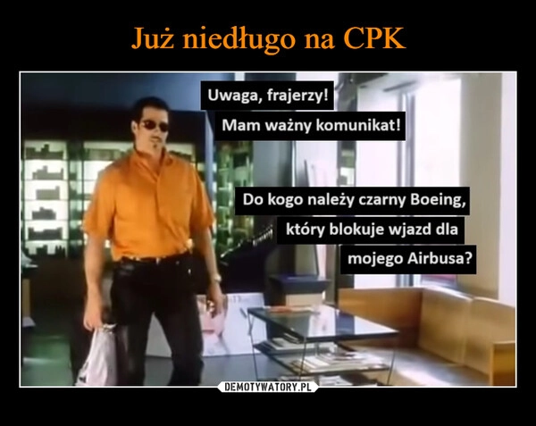 
    Już niedługo na CPK