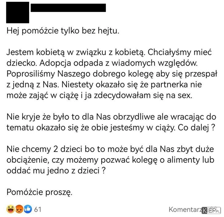 
    Chcieli tylko jedno dziecko...