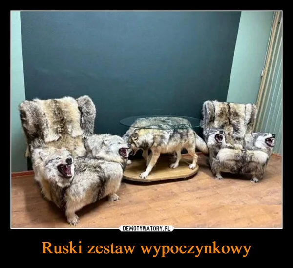 
    Ruski zestaw wypoczynkowy