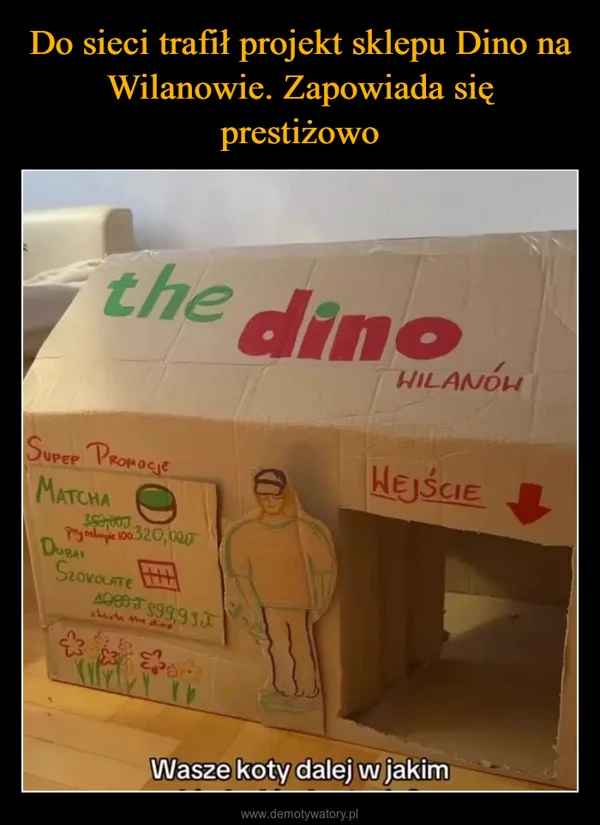 
    Do sieci trafił projekt sklepu Dino na Wilanowie. Zapowiada się prestiżowo