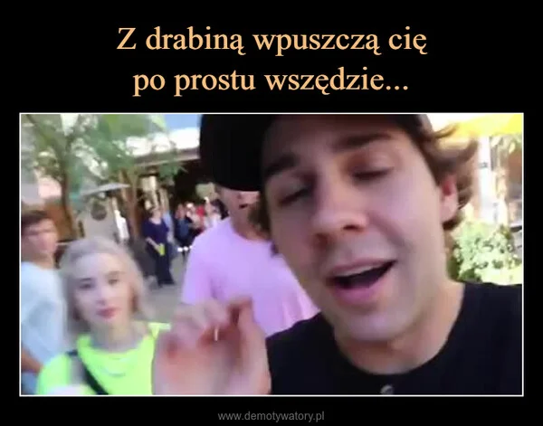 
    Z drabiną wpuszczą cię po prostu wszędzie...