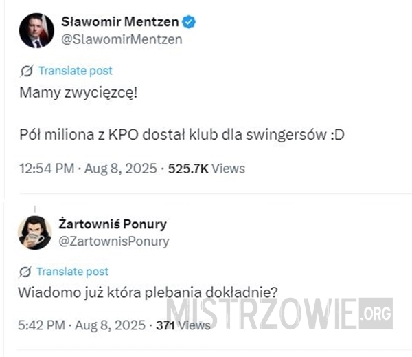 
    Afera z klubem swingersów