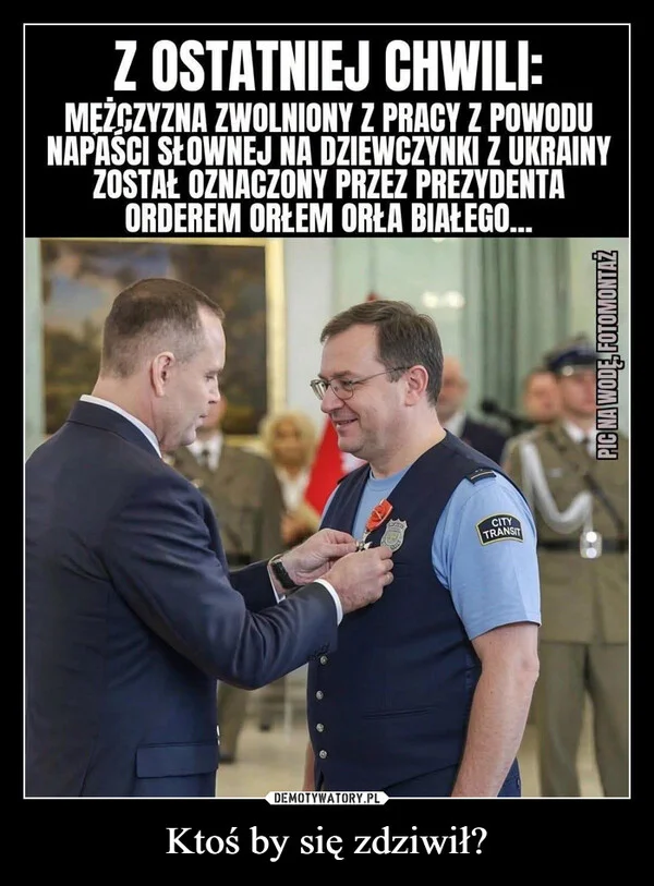 
    Ktoś by się zdziwił?