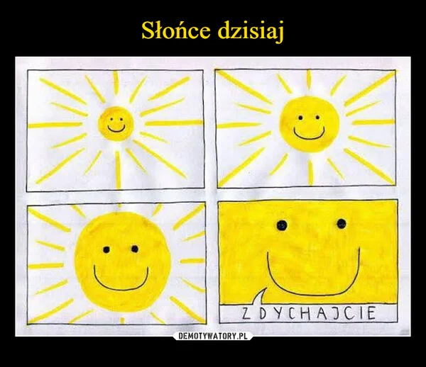 
    Słońce dzisiaj