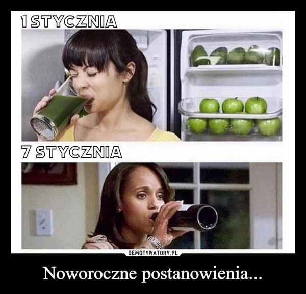 
    Noworoczne postanowienia...