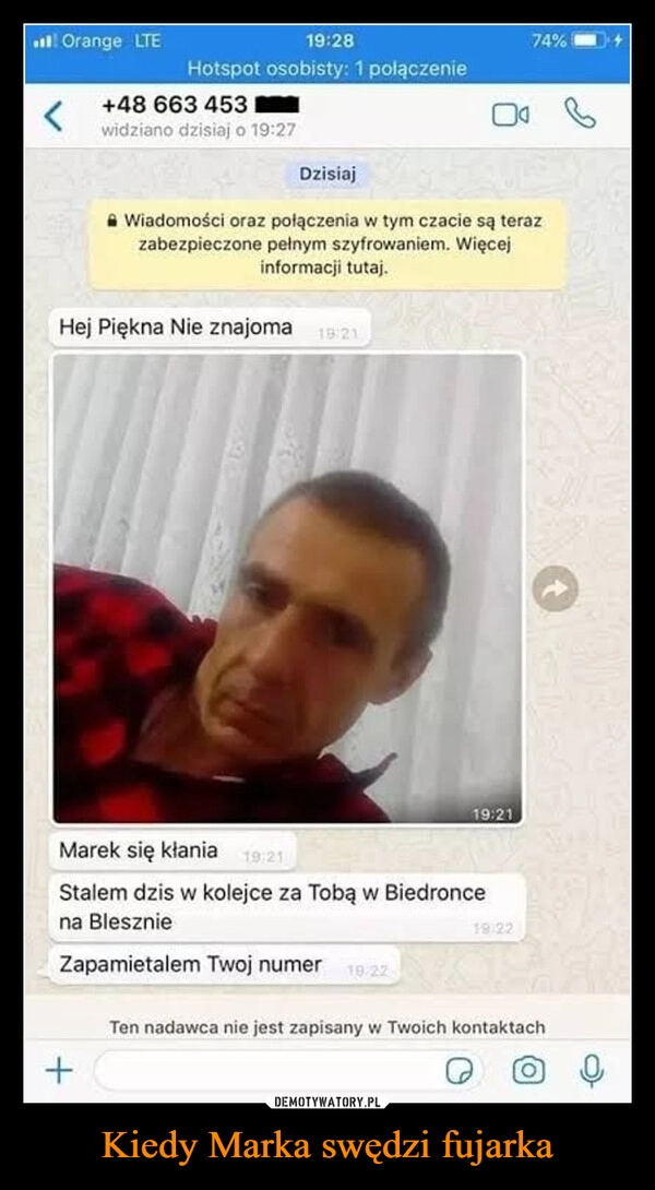 
    Kiedy Marka swędzi fujarka