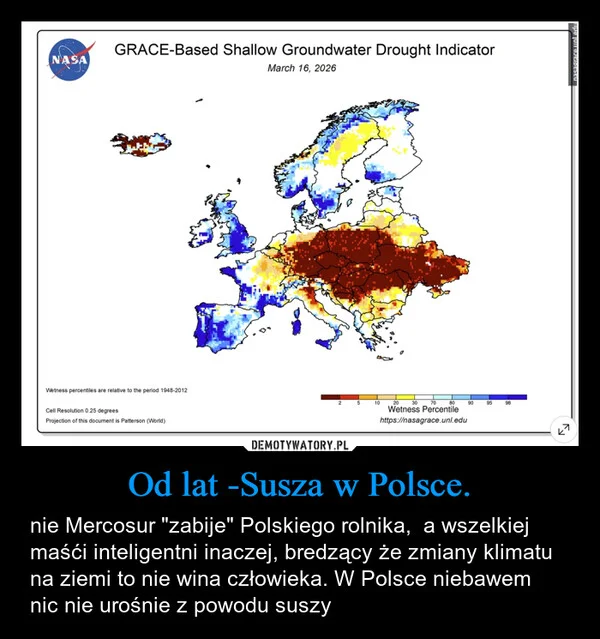
    Od lat -Susza w Polsce.