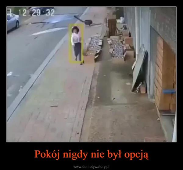 Pokój nigdy nie był opcją