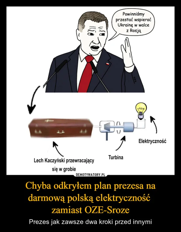 
    Chyba odkryłem plan prezesa na darmową polską elektryczność zamiast OZE-Sroze