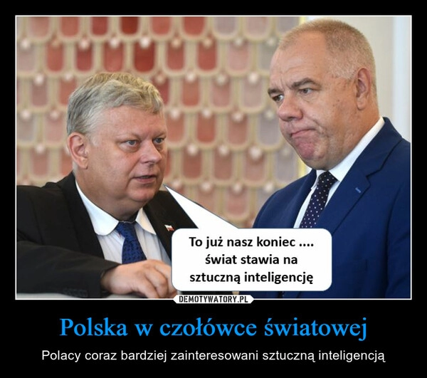 
    Polska w czołówce światowej