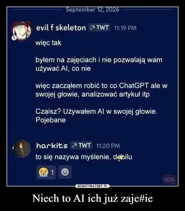 Niech to AI ich już zaje#ie