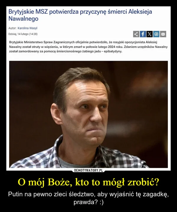 
    O mój Boże, kto to mógł zrobić?