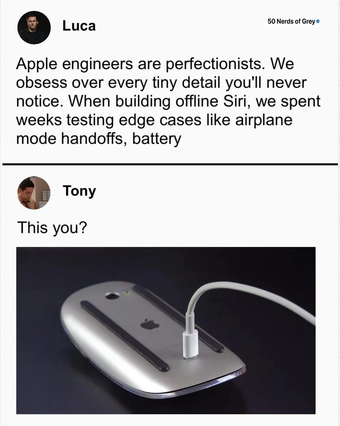 
    Perfection in every detail, they said. Meanwhile...