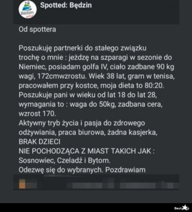 
    W poszukiwaniu partnerki 