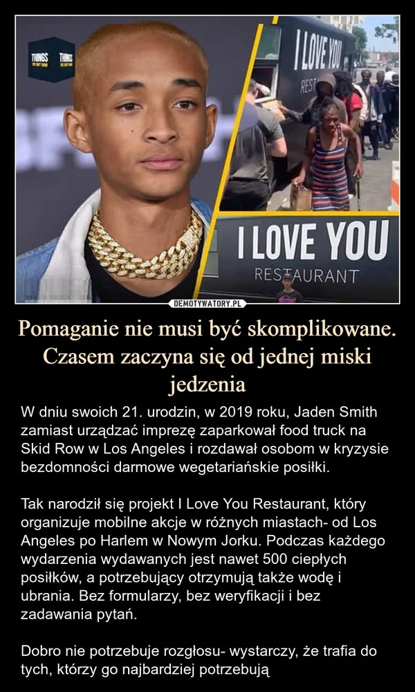 
    Pomaganie nie musi być skomplikowane. Czasem zaczyna się od jednej miski jedzenia