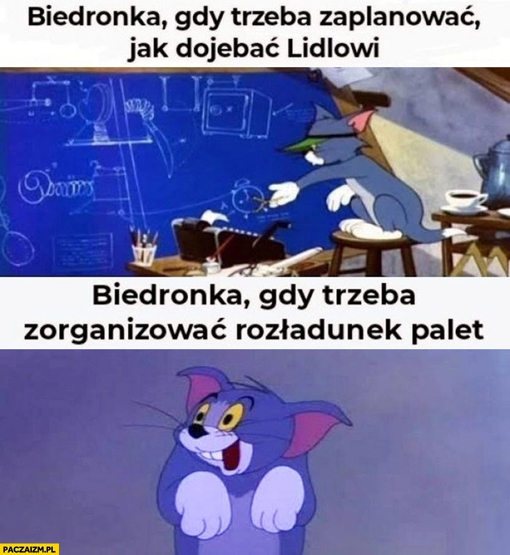 
    Biedronka gdy trzeba dowalić Lidlowi vs gdy trzeba zorganizować rozładunek palet