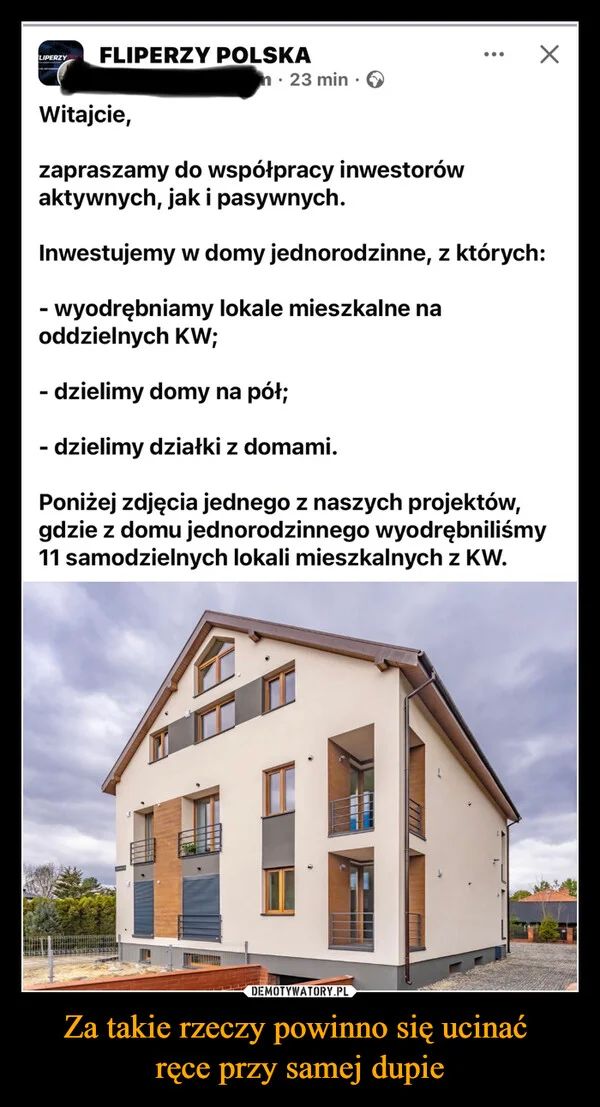 
    Za takie rzeczy powinno się ucinać ręce przy samej dupie