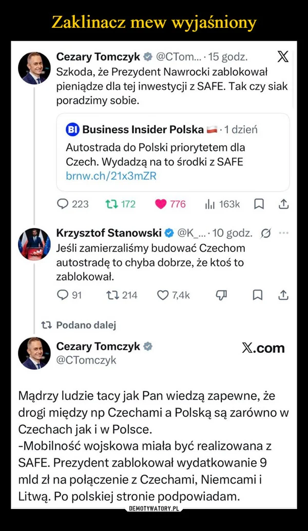 
    Zaklinacz mew wyjaśniony