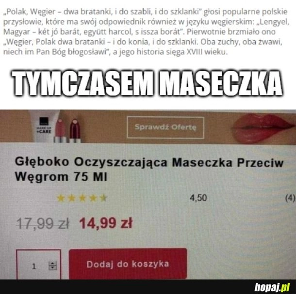 
    Co producent ma przeciwko Węgrom? 