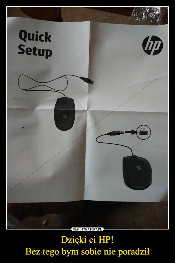 Dzięki ci HP! Bez tego bym sobie nie poradził