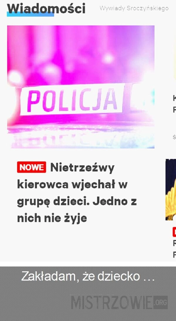 
    Katastrofa na drodze