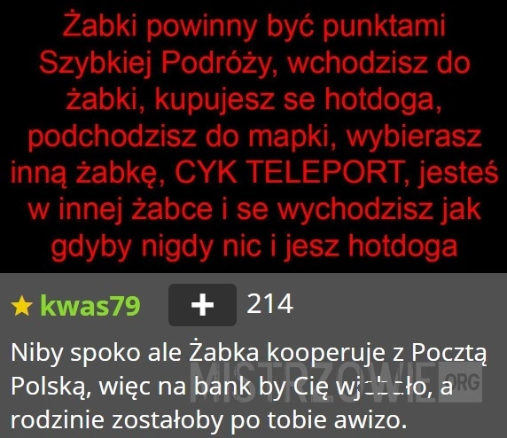 
    Żabka