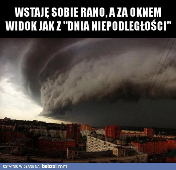 
    Wstaję rano 