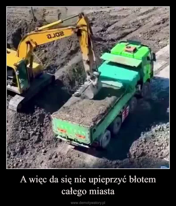 A więc da się nie upieprzyć błotem całego miasta