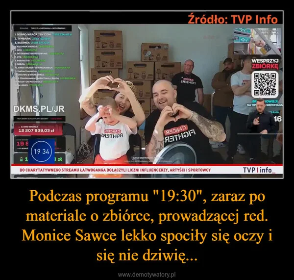 
    Podczas programu 