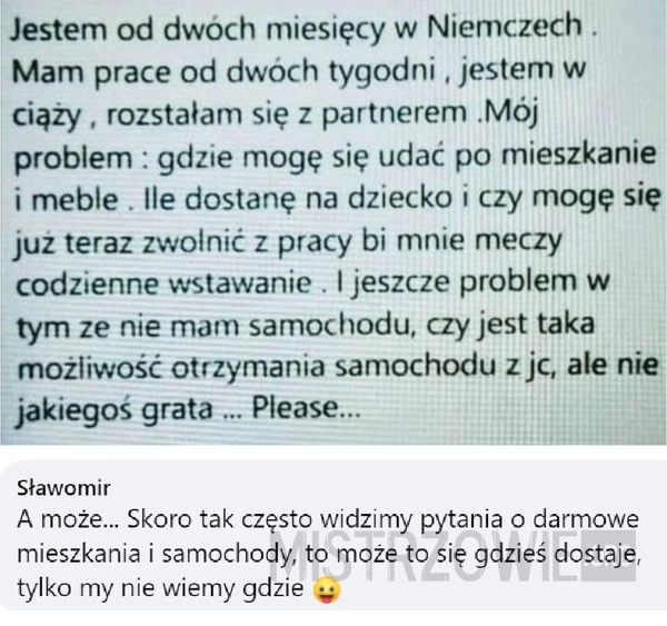 
    Zapytać można