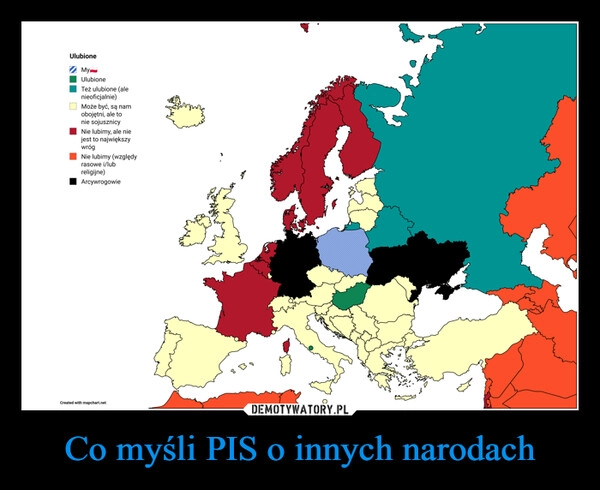 
    Co myśli PIS o innych narodach