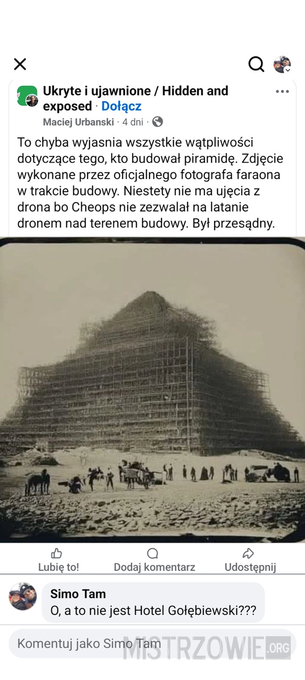 
    Tajemnica odkryta!