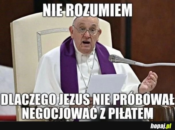 
    Czy tam pomachać białą flagą