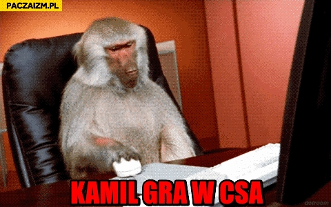 
    Kamil gra w CS’a