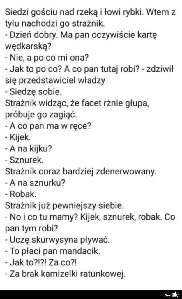 
    Cwany wędkarz 