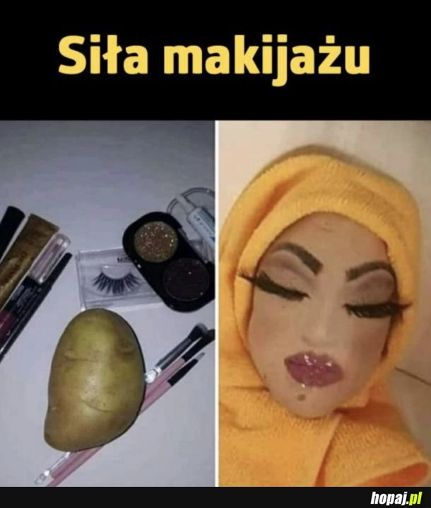 
    Siła makijażu