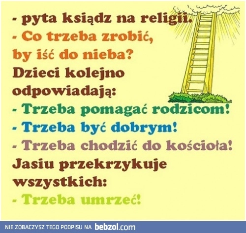 
    Jasio i religia