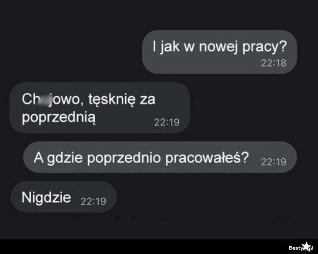 
    Nowa praca 