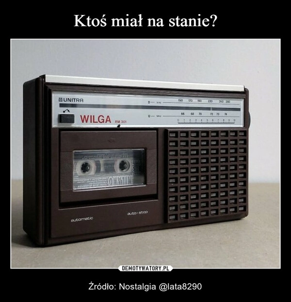 
    Ktoś miał na stanie? 