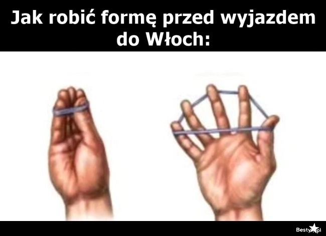 
    Trzeba poćwiczyć gestykulację 