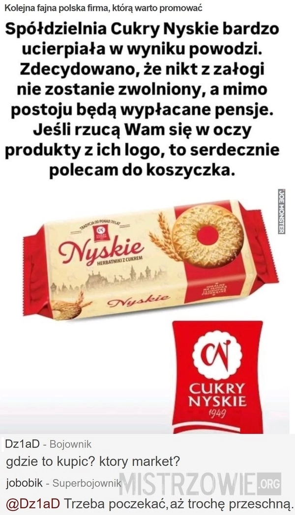 
    Kolejna fajna polska firma, którą warto promować