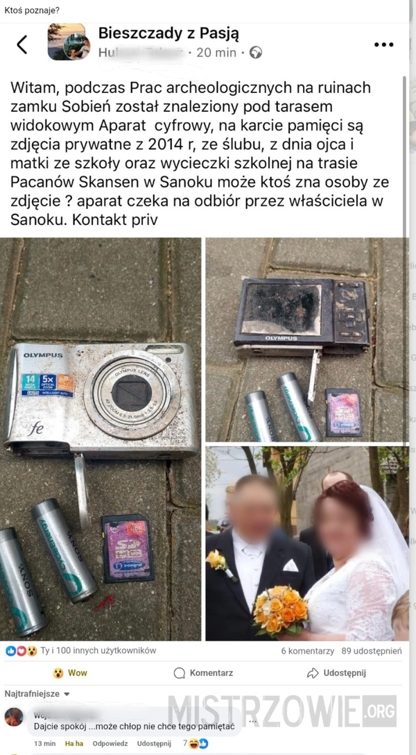 
    Zakop, zapomnij