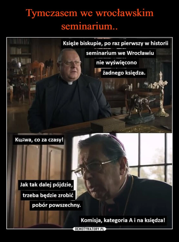 
    Tymczasem we wrocławskim seminarium..