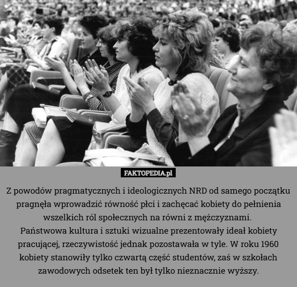 
    Z powodów pragmatycznych i ideologicznych NRD od samego początku pragnęła