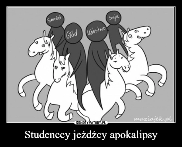 
    Studenccy jeźdźcy apokalipsy