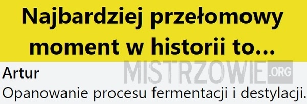 
    Przełomowy moment