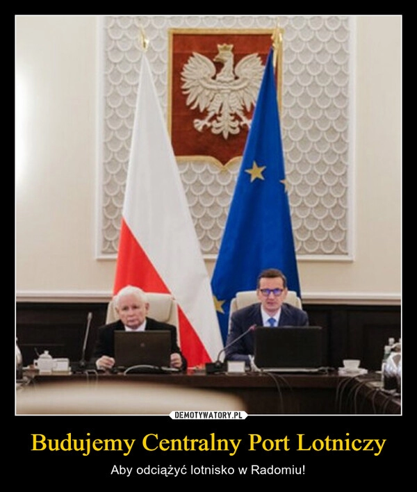 
    Budujemy Centralny Port Lotniczy