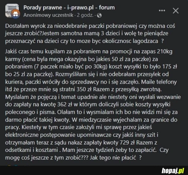 
    Nie wiem, czy to bait, czy jest na świecie aż tak bezczelny babsztyl.