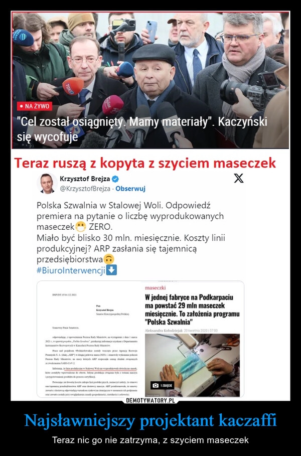 
    Najsławniejszy projektant kaczaffi